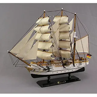 Freier Gorch Fock Segelschiffmodell Modellschiff Schuhlschiff Standmodell Großsegler