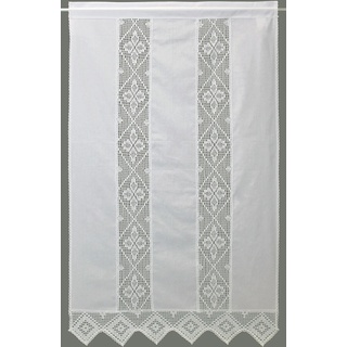 Querbehang »Achental«, (1 St.), weiß, , 81614449-1