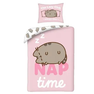 Halantex Pusheen Nap Time Rosa 140 x 200 cm + 70 x 90 cm