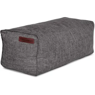Green Bean Sitzhocker Pouf Cord 70 x 33 x 28 cm Dunkelgrau