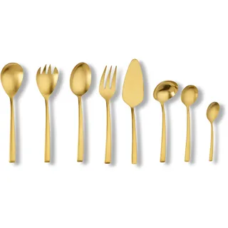 Tafelbesteck "AVELINO" 68 tlg. -gold matt