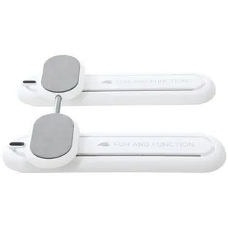 F2 Balance Board Core Pilates Trainer 64cm Weiss