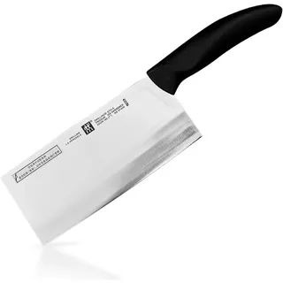 Zwilling Hackmesser, Silber, Metall, Rechteckig, 33 cm, Kochen, Küchenmesser, Hack & Wiegemesser