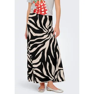 ONLY Maxirock ONLCHIGO SAKURA LONG SKIRT WVN Viskosemischung schwarz M (38)