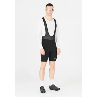 Radhose ENDURANCE "Brillant", Herren, Gr. 4XL, EURO-Größen, schwarz, 75% Polyamid, 25% Elasthan, unifarben, Hosen, mit praktischen Trägern und hoher Funktionalität