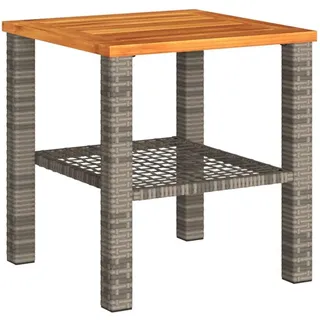 vidaXL Bistro-Set 3-tlg. Grau