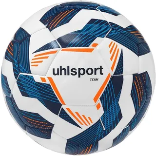 Uhlsport Team | Fussball weiß/marine/fluo orange 5