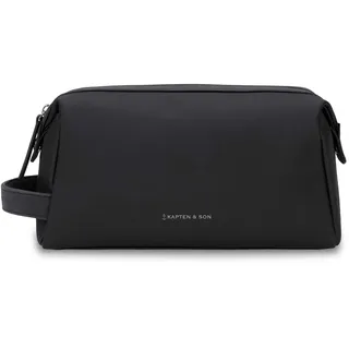KAPTEN & SON Kulturbeutel Windsor Washbag M All Black