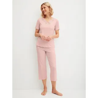 CALIDA Elegant Dreams Capri-Pyjama Rosa 48/50