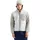 Full Zip grau/weiß XL