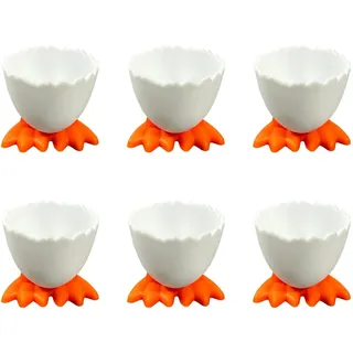 IKOPFLN 6 Stück eierbecher eierbecher lustig lustige eierbecher Eierbecher Ostergeschenke Eierstnder Easter Gift