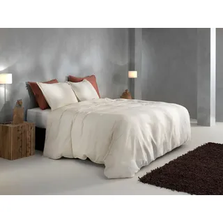 Zo Home Zohome Baumwolle Mako-Satin Beige 135 x 200 cm + 2 x 80 x 80 cm