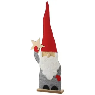 BOLTZE GRUPPE GmbH Weihnachtsmann Dekofigur Fredo Weihnachtsmann Nikolaus MDF H.117 cm Stückpreis