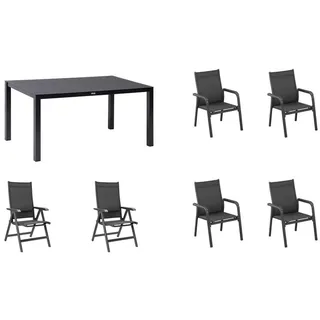 KETTLER Garten-Essgruppe BasicPlus grau