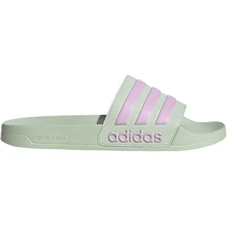 adidas Shower Adilette Linen Green / Bliss Lilac / Bliss Lilac 38