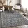 Boho Teppich Moderner Teppich im Boho Stil Geeignet für Wohnzimmer Schlafzimmer Flur Esszimmer und Kinderzimmer Boho Grau Größe 160 x 230 cm