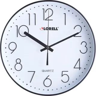 Lorell Uhr, schwarz, 29,5 cm