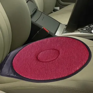 Tisujune Autositzkissen 360 ° Drehscheibe Auto Drehsitzkissen,Eva Drehkissen Für Autositz Einstiegshilfe Auto Senioren Tragbares Schaumstoff-Sitzkissen