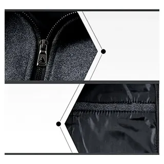 Herrenmantel aus Wolle Lang Herbst Wollmantel Slim Fit Wintermantel Business Trenchcoat Freizeit Herrenmäntel Stehkragen Übergangsmantel Bequemer...