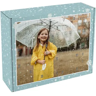 Herz & Heim® DIY Foto-Adventskalender zum Befüllen mit Ihrem Lieblingsbild