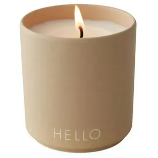 DESIGN LETTERS Duftkerze Hello large