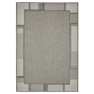 Andiamo Teppich »Montana«, rechteckig, 6 mm Höhe, Flachgewebe, mit Bordüre, In- und Outdoor geeignet, beige B: cm 1 St.