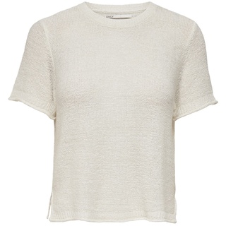 Only Damen T-Shirt ONLSUNNY Regular Fit Weiß 15254282 L