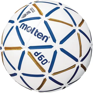 Molten Handball Weiß/Blau/Gold Größe 1