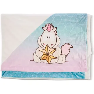 NICI Plüschdecke Einhorn Theodor Mit Schneeanzug - Multicolor - One Size