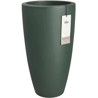 elho June Round High 30cm Blumentopf - Emerald Grün | ∅ 29.5 x H 52.5 cm | für den Innen- und Außenbereich | 100% recyceltes Plastik