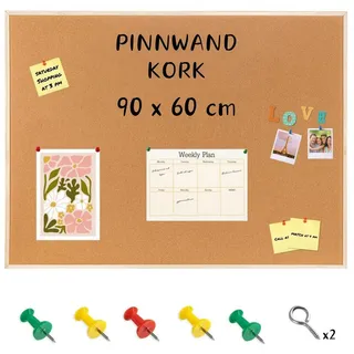 Creative Home Pinnwand 60 x 90 cm Kork