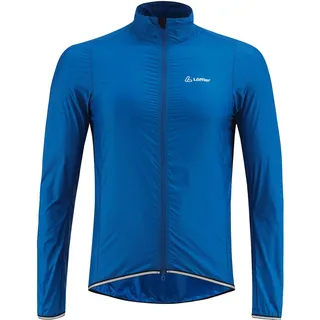 Löffler Windshell Herren Fahrradjacke blau Größe XL Gravel | Rennrad Winddicht