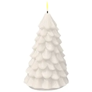 Weihnachtsbaum LED Kerze Weiß 16cm