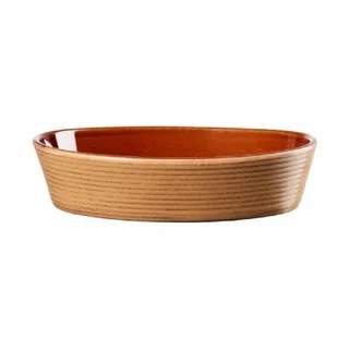 Asa Selection Auflaufform oval 20 x 14 cm Braun
