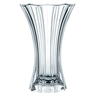 Nachtmann Vase 80501 Saphir, Kristallglas, Tischvase, trichterförmig, Höhe 24 cm