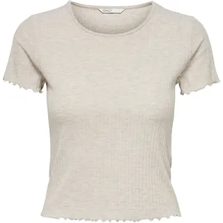 Only Onlemma S/S Short Top Noos JRS Beige XS