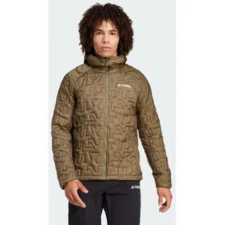 Adidas Terrex Xperior PrimaLoft Loose Fill Hooded Isolationsjacke Olive Strata M