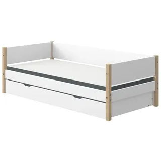 Flexa Funktionsbett Nor 90 x 200 cm Lack Weiß