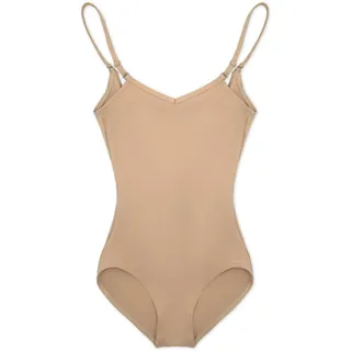 Capezio Damen Camisole Leotard With Adjustable Straps Trikot, Nude, L
