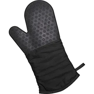 LURCH Backhandschuh Silikon/Textil schwarz