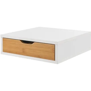 [en.casa] Schubladenbox Vieremä 9 x 30 x 31 cm 1-tlg. weiß