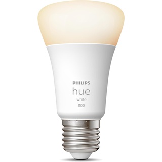 Philips Hue, Leuchtmittel, White (E27, 9.50 W, 1050 lm, 1 x, F)