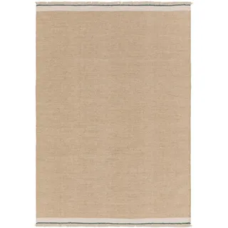 benuta Pop Wollteppich Beige, Textil, Beton Optik, Rechteckig, 200x300 cm Gots, pflegeleicht, Teppiche - Böden, Teppiche, Naturteppiche