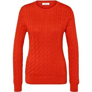 Tchibo - Zopfstrickpullover - Damen - Gr. XXL - orange