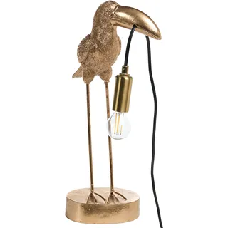Beliani Tischlampe Aracari Gold