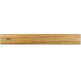 Zyliss Magnetleiste aus Holz Control Magnetische Messerleiste aus Akazienholz für bis zu 6 Messer, Schwarz/Edelstahl, 45 x 6, 5 x 1, 8 cm