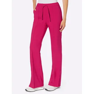 Webhose HEINE Gr. 50, Normalgrößen, pink Damen Hosen Stoffhosen