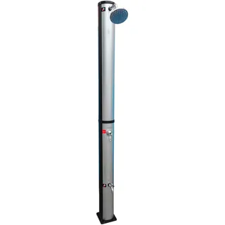 myPOOL Solardusche Exklusiv Silber 40 l
