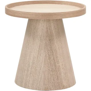 Woood Beistelltisch Maud Beige Holz 39 x 38 x 39 cm