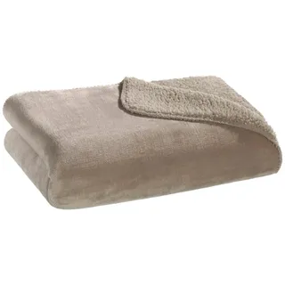 CASANOVA SEBASTIAN Kuscheldecke 150 x 200 cm Braun/Taupe
